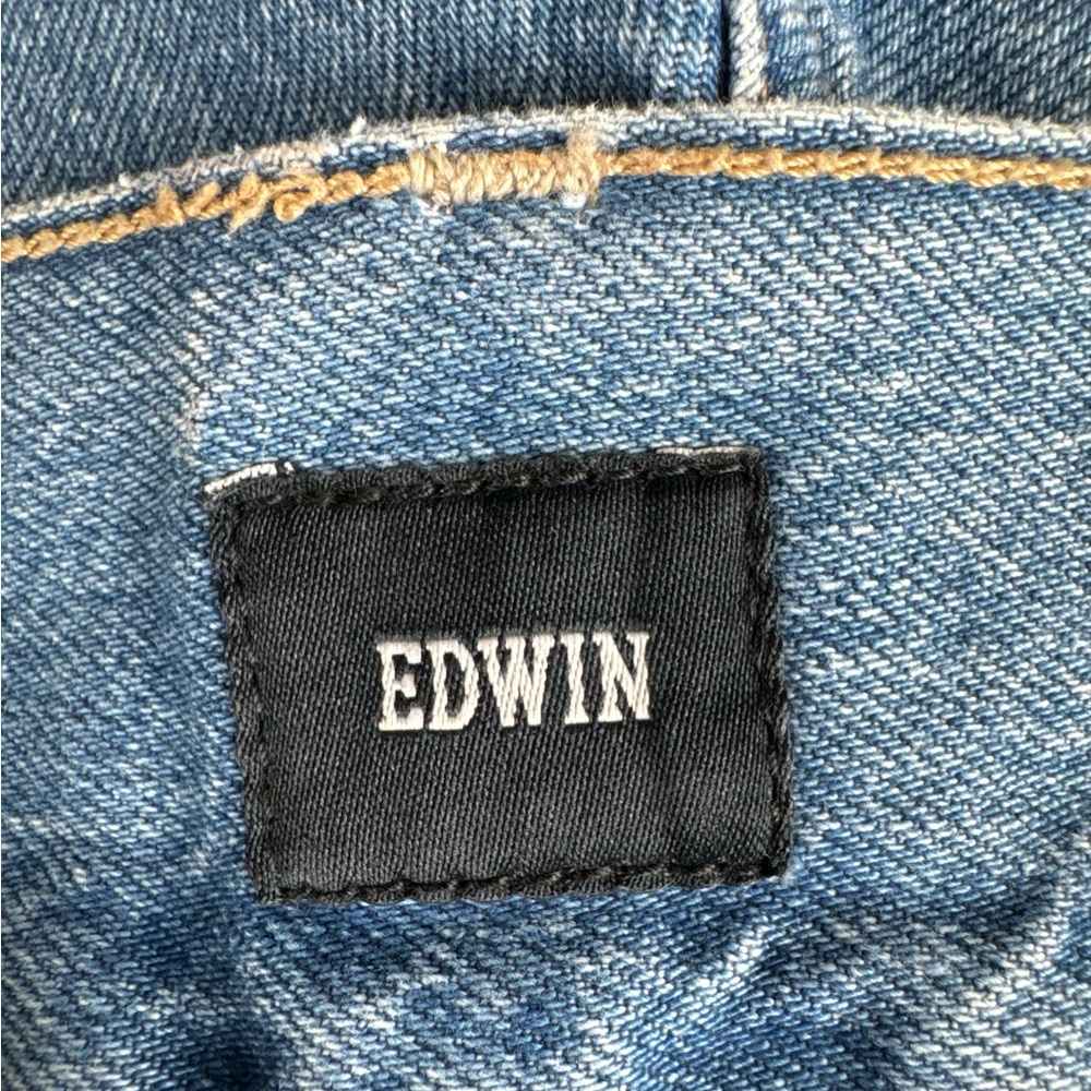 FREE PEOPLE EDWIN Isla Denim High Waist Shorts, Size 31. - Picture 8 of 13